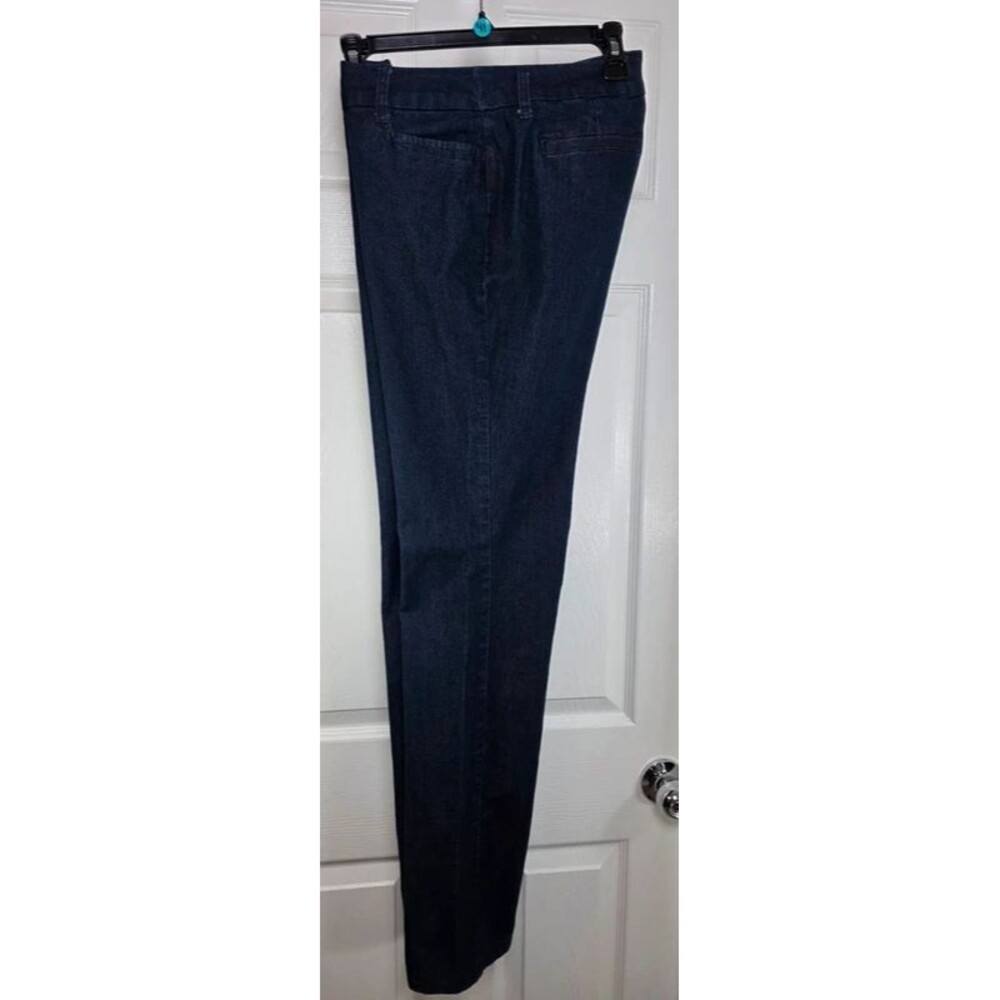 St. John's Bay Classics Crafted Straight Leg Denim Pants Size 8